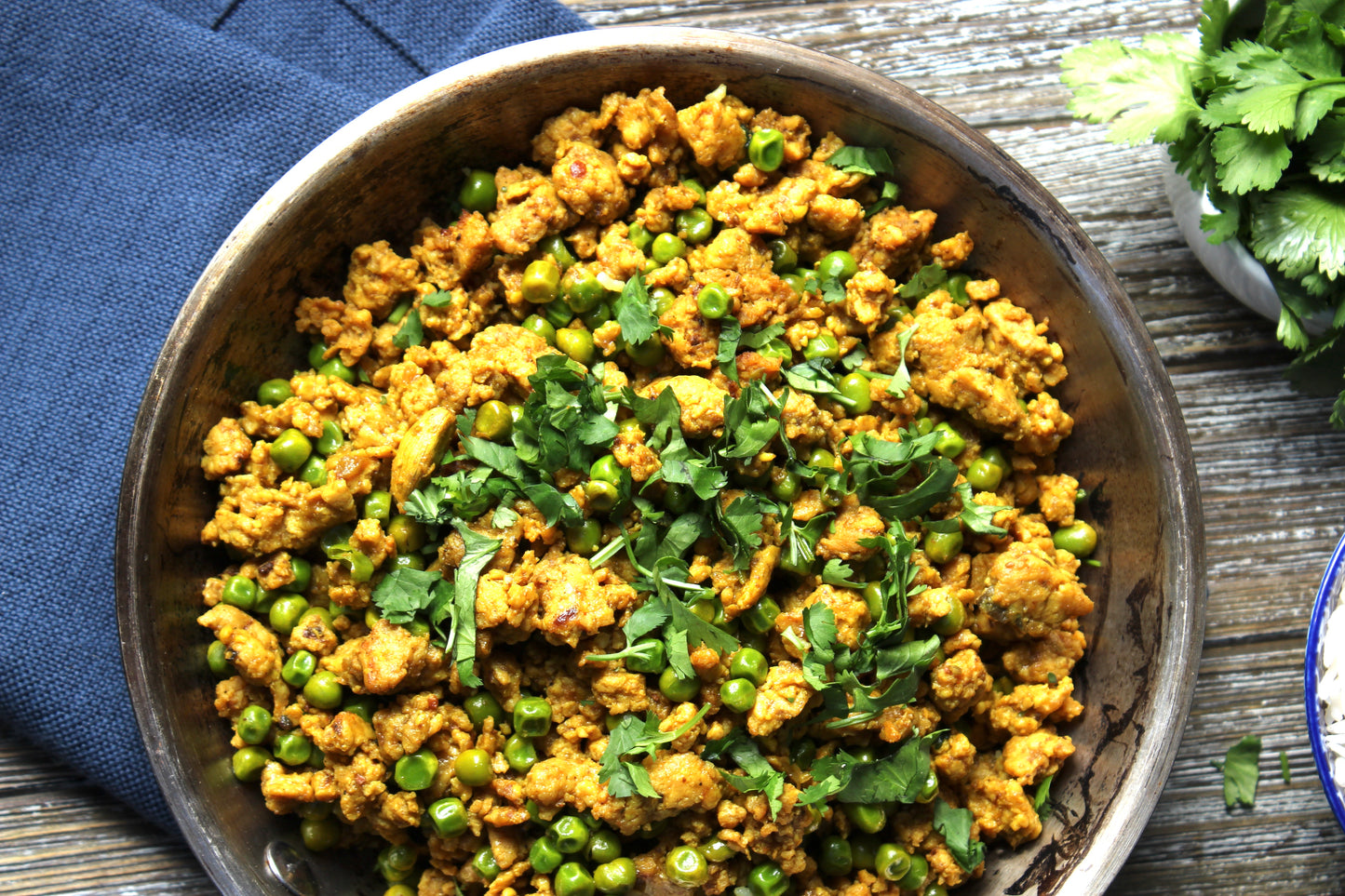 Ground Meat with Peas